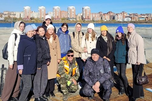 Экскурсия на форелевое хозяйство.